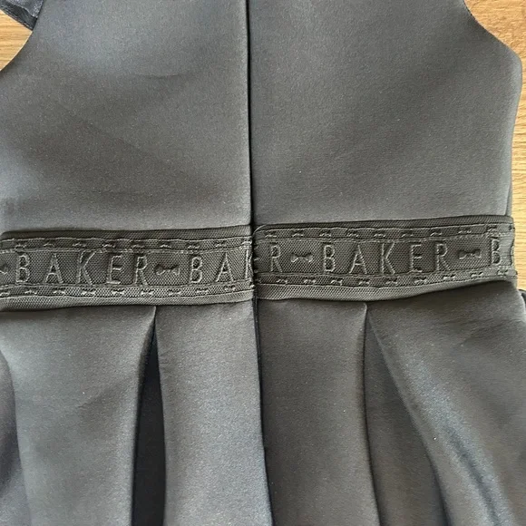 Baker by Ted Baker Toddler Girls Short Sleeve Black Dress Size 2-3 Years NWOT - Picture 8 of 8